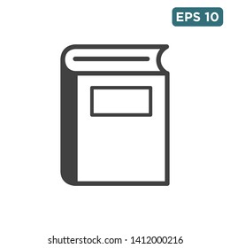 book icon vector design template