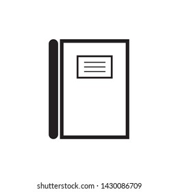 book icon vector design template