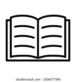 Book icon vector design template
