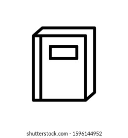 Book icon vector design template