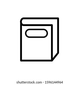 Book icon vector design template