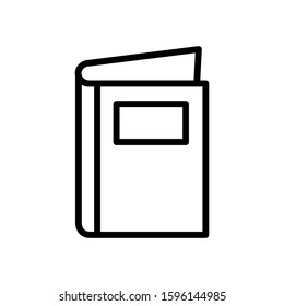 Book icon vector design template