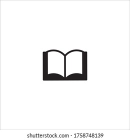 Plantilla de diseño de vectores de iconos de libro