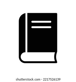 Plantilla de diseño de vectores de iconos de libro