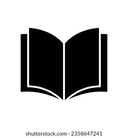book icon vector design template simple and clean