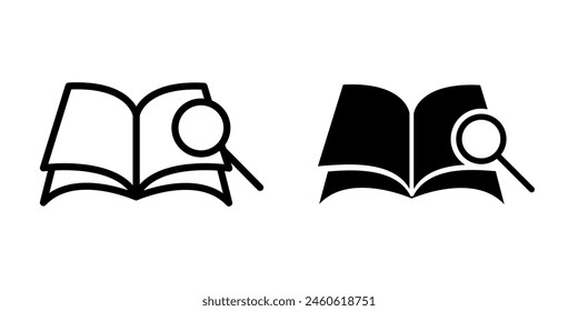 Book icon vector design template