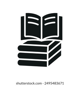 Icono del libro Plantillas de diseño de Vector concepto simple y moderno