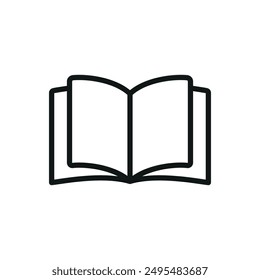 Book icon vector design templates simple and modern concept