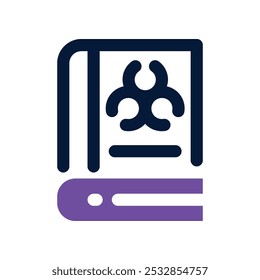 book icon. vector dual tone icon for your website, mobile, presentation, and logo design.