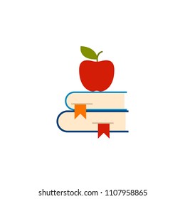 book icon, vector education book 
