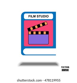 Book icon. Vector education Icon