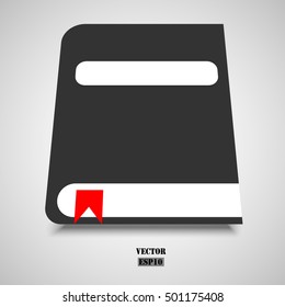 Book icon. Vector education concept design.