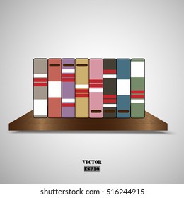 Book icon. Vector education concept design.