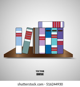 Book icon. Vector education concept design.