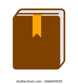 book icon, vector education book - book library, education icon