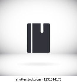 book icon. Vector  Eps 10 