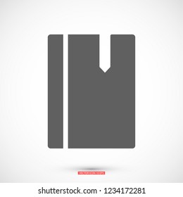 book icon. Vector  Eps 10 