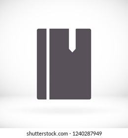 book icon. Vector  Eps 10 