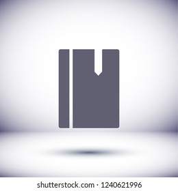 book icon. Vector  Eps 10 