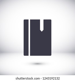 book icon. Vector  Eps 10 