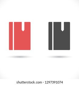 book icon. Vector  Eps 10 