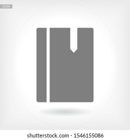 book icon. Vector Eps 10 . Lorem Ipsum Flat Design