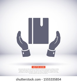 book icon. Vector Eps 10 . Lorem Ipsum Flat Design