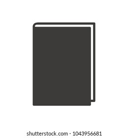 Book  icon, vector, flat design