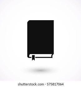 Book icon vector, flat design best vector icon