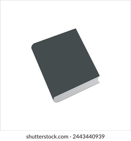 Book icon in vector. Flat style icon design. Vector illustration of Book icon. Pictogram isolated on white.