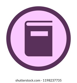 book icon. vector illustration