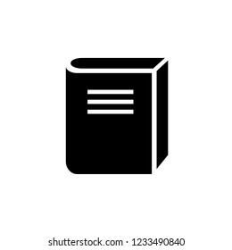 Book Icon Vector Illustration.