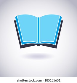 Book icon. Vector Illustration