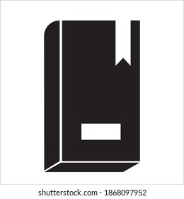 Book icon vector and Book illustration