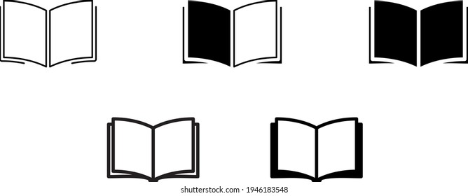Book icon , vector illustration