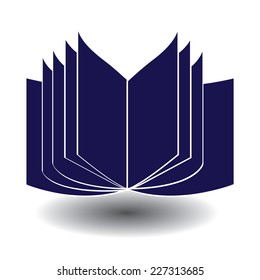book icon. vector illustration
