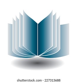 book icon. vector illustration