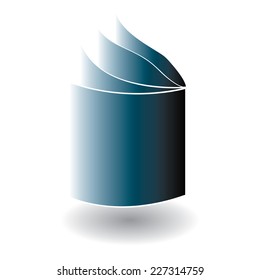 book icon. vector illustration
