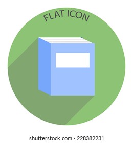 Book icon. Vector illustration