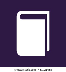 Book icon . Vector illustration