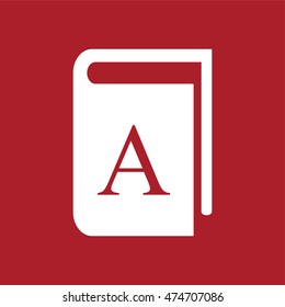 Book icon . Vector illustration