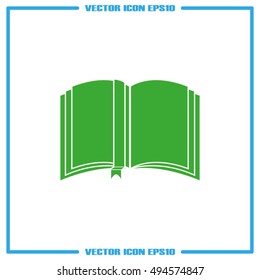 Book icon vector illustration
