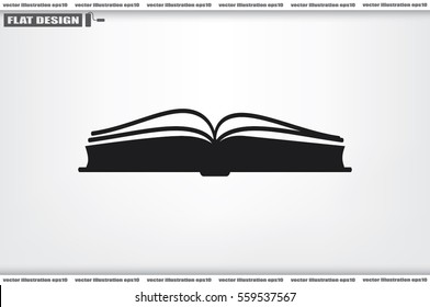 book icon vector illustration.