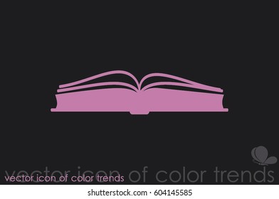 book icon vector illustration.
