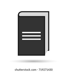 Book icon. Vector illustration