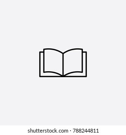 book icon vector illustration