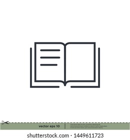 book icon vector illustration design element