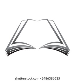 book icon vector illustration design template