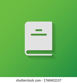 book Icon. Vector illustration EPS 10.