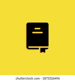 book icon. Vector illustration EPS 10.